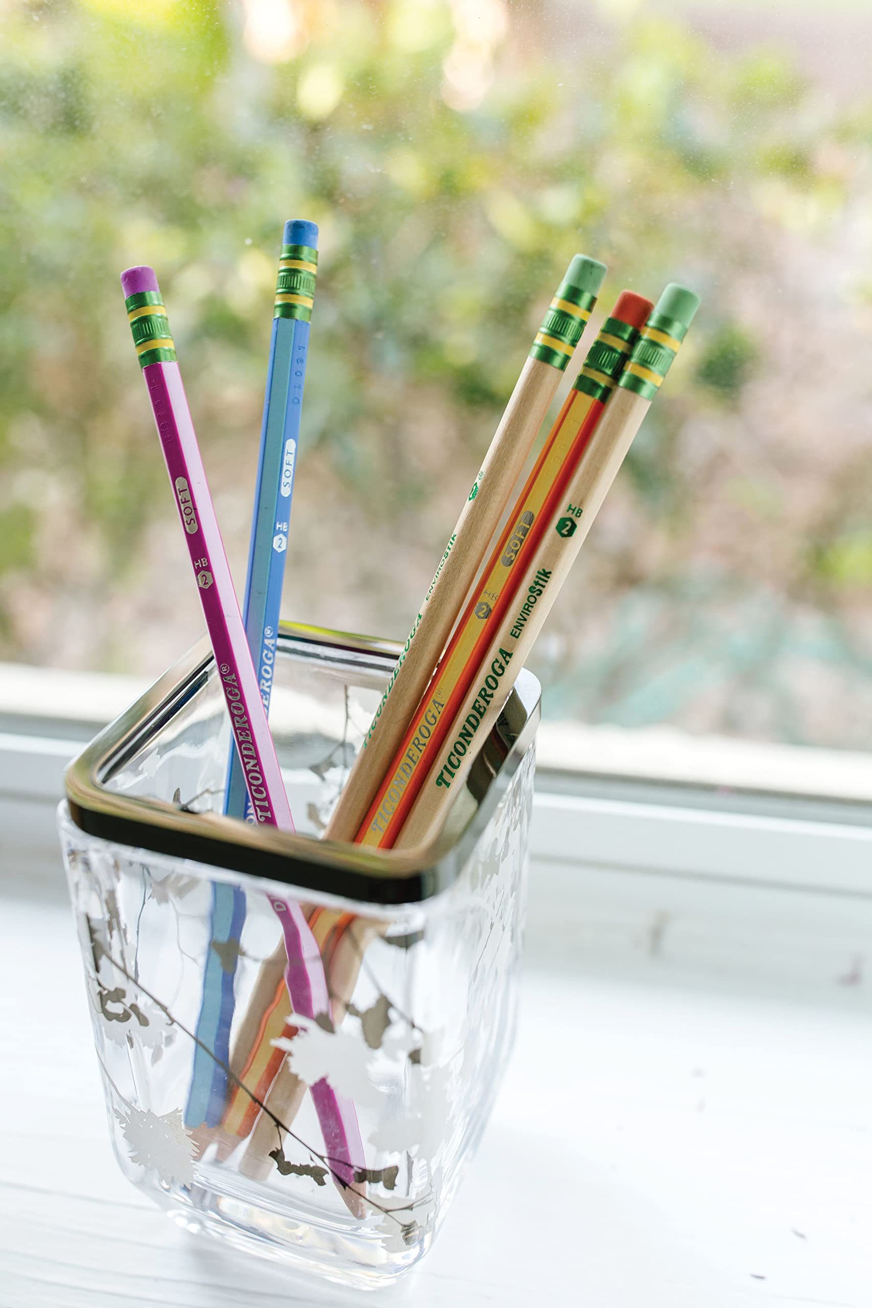Ticonderoga Envirostik Wood-Cased Pencils, #2 HB Soft, Natural, 12 Count - Image 8
